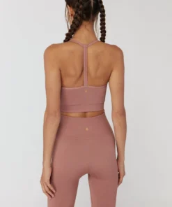 SPIRITUAL GANGSTER Icon Seamless T-Back Sports Bra