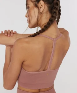 SPIRITUAL GANGSTER Icon Seamless T-Back Sports Bra