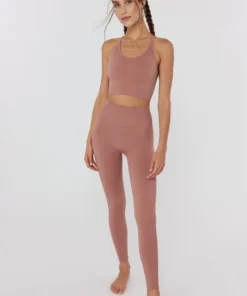 SPIRITUAL GANGSTER Icon Seamless T-Back Sports Bra