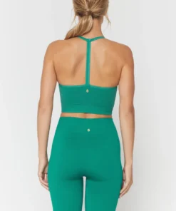 SPIRITUAL GANGSTER Icon Seamless T-Back Sports Bra