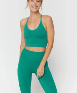 SPIRITUAL GANGSTER Icon Seamless T-Back Sports Bra