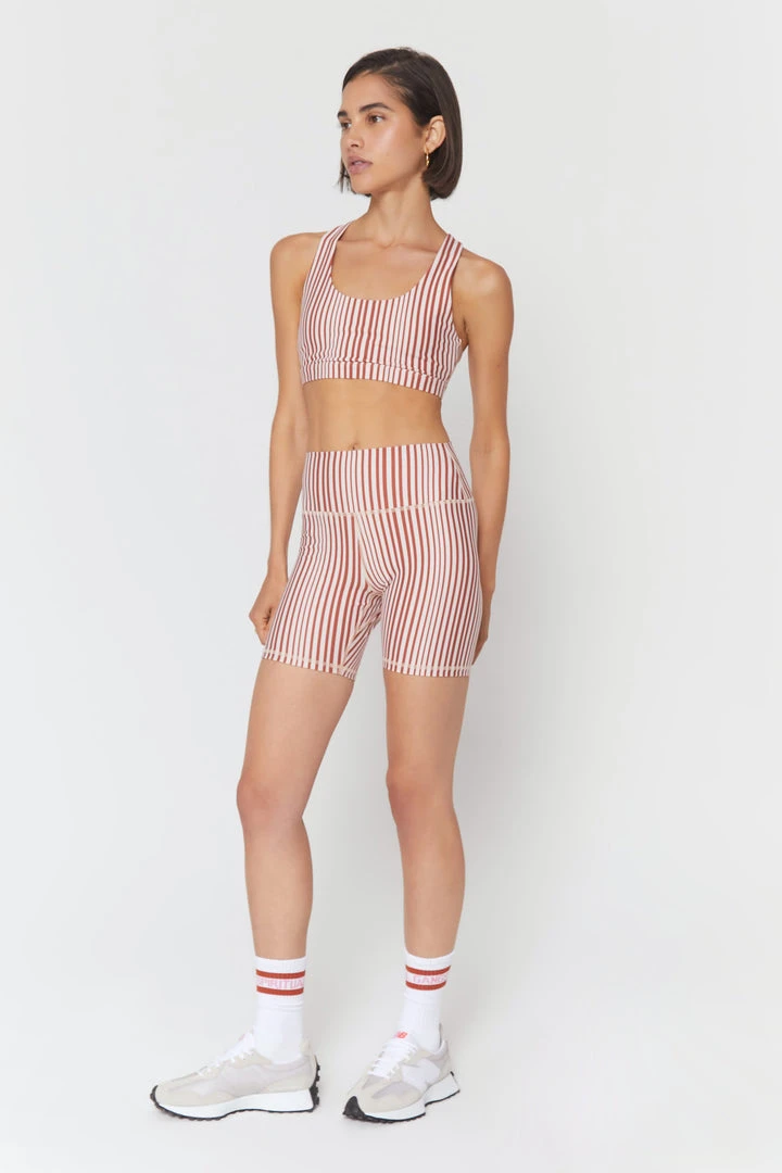 SPIRITUAL GANGSTER Intent Sport Knit Jersey High Waist Biker Short 9 SPIRITUAL GANGSTER Intent Sport Knit Jersey High Waist Biker Short