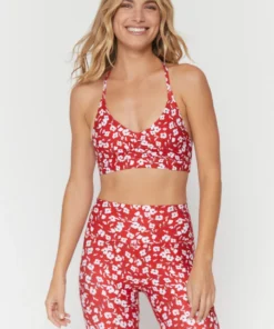 SPIRITUAL GANGSTER Studio Eco Jersey T-Back Bra