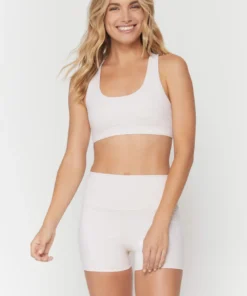 SPIRITUAL GANGSTER Tops Studio Sport Knit Jersey Sports Bra