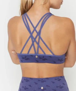 SPIRITUAL GANGSTER Jacquard Flow Seamless Brami Tops