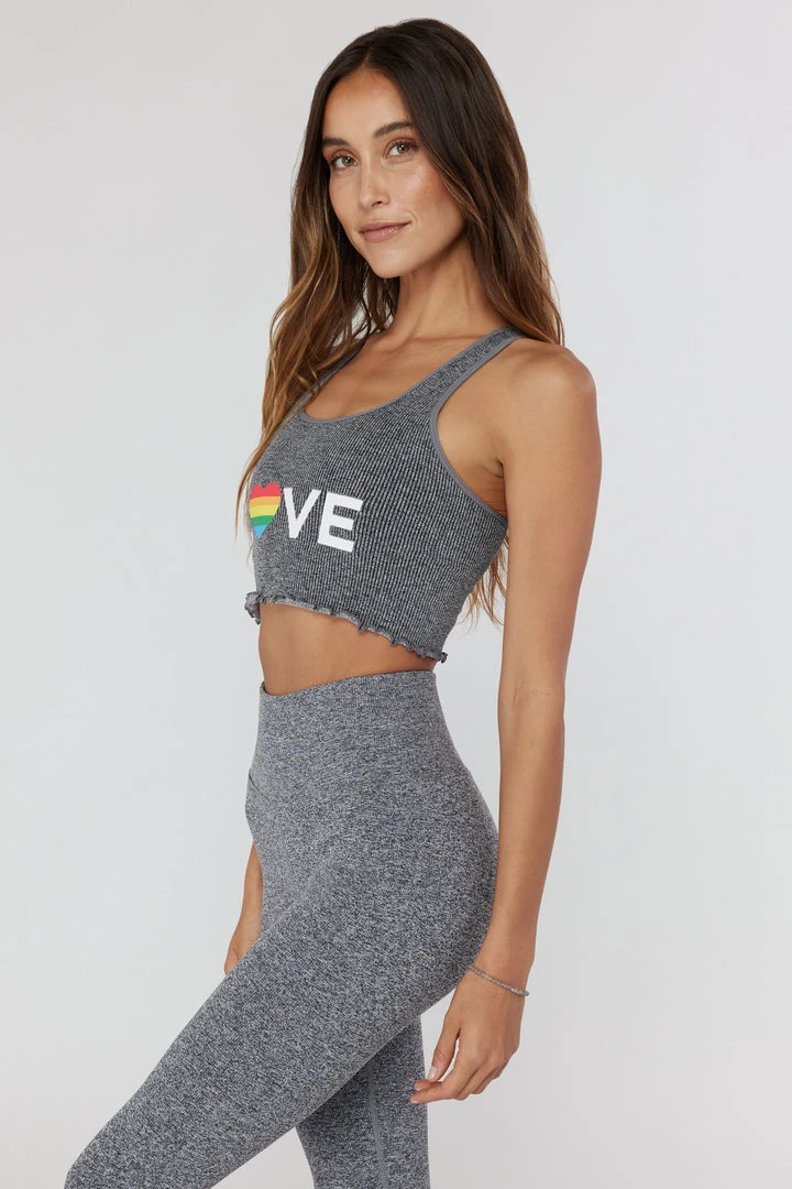SPIRITUAL GANGSTER Love Amor Seamless Crop Tank 6 SPIRITUAL GANGSTER Love Amor Seamless Crop Tank