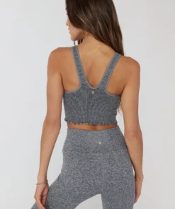 SPIRITUAL GANGSTER Love Amor Seamless Crop Tank