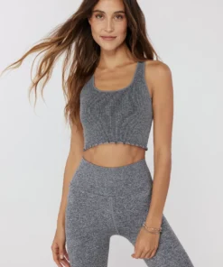 SPIRITUAL GANGSTER New Arrivals Amor Seamless Crop Tank