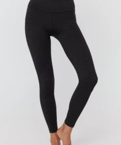 SPIRITUAL GANGSTER Stripe Love Sculpt Seamless Legging