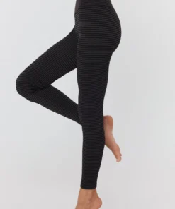SPIRITUAL GANGSTER Stripe Love Sculpt Seamless Legging