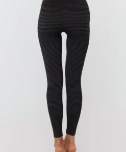 SPIRITUAL GANGSTER Stripe Love Sculpt Seamless Legging