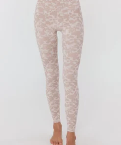 SPIRITUAL GANGSTER Jacquard Love Sculpt Seamless Legging